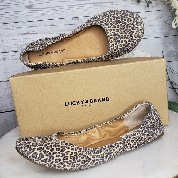lucky emmie leopard flats
